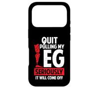 Quit Pulling My Leg Funny Leg Arm Amputee Handicap Humour Pun Coque pour iPhone 17 Pro