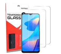 QUITECO Verre Trempé pour Oppo A16 / Oppo A16S / Oppo A54S [2 PIÈCES] Vitre Protection Protecteur d'écran
