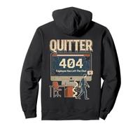 Quitter 404 Employee Has Left The Chat Office Adieu Sweat à Capuche