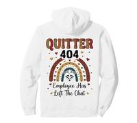 Quitter 404 Employee Has Left The Chat Office Adieu Sweat à Capuche
