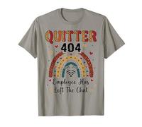 Quitter 404 Employee Has Left The Chat Office Adieu T-Shirt