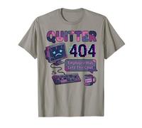 Quitter 404 Employee Has Left The Chat Office Adieu T-Shirt