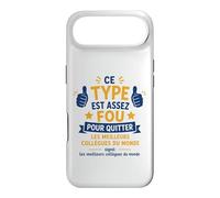 Quitter Les Meilleurs Collègues du Monde Humour Départ Coque pour iPhone Air
