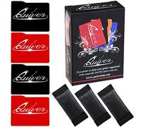 Quiver Time Noir & Rouge Card Coque Intercalaires et séparateurs (Lot de 7) Jeu organiseurs