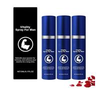 QUIVY Vitality Spray, ErectBoost Vital Spray Pour Hommes, Sprays Retardants Pour Hommes, Sprays Pour L'érection Masculine, Améliorez Rapidement Votre Charme Masculin (3 pièces)