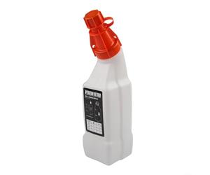 QuivyLivy Bouteille de mélange de carburant et d'huile 1L pour moteurs 2 temps, précision 50:1 40:1 35:1 25:1, rapports de jardin, outil de jardin pour tronçonneuse, débroussailleuse, souffleuse