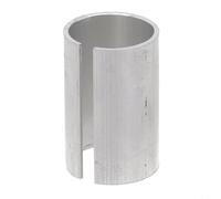 QuivyLivy Cale de potence de vélo en aluminium pour conversion de fourche de 2,5 cm à 2,8 cm, manchon adaptateur de potence de vélo, réducteur de fourche léger pour montagne, route et vélos (45 mm)