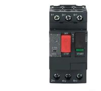 QuivyLivy Disjoncteur de moteur série GV2 avec protection contre les surcharges thermiques et interrupteur de démarrage magnétique pour moteur monophasé (GV2ME14C6-10A)