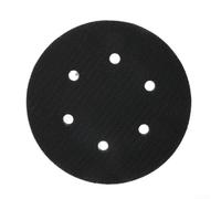 QuivyLivy Disque de ponçage de 15,2 cm, coussin en éponge douce pour ponceuse orbitale, dos en mousse de 150 mm avec 6 trous pour une finition fine sur les courbes