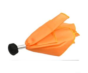 QuivyLivy Drapeau de punition pour football américain QuivyLivy pour | Marqueur de lancer d'arbitre jaune 3,5 x 27 cm, tissu polyester de qualité pour un marquage clair des défauts dans le