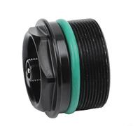 QuivyLivy Écrou de valve de fourche de vélo, filetage 28,3/30,3/32,3 x 1,0 | Écrou de valve de fourche de vélo, alliage d'aluminium, pour RockShox, pour assemblage de capuchon supérieur