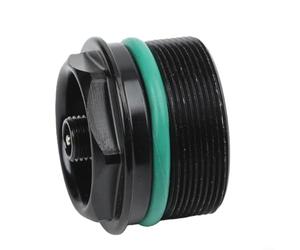 QuivyLivy Écrou de valve de fourche de vélo, filetage 28,3/30,3/32,3 x 1,0 | Écrou de valve de fourche de vélo, alliage d'aluminium, pour RockShox, pour assemblage de capuchon supérieur