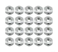 QuivyLivy Écrous de plaque de guidage pour tronçonneuse Stihl MS170 MS180 MS250 MS361 MS660, construction en métal robuste, pour jardin extérieur