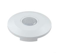 QuivyLivy Interrupteur de plafond avec détection de mouvement infrarouge réglable, couverture à 360 degrés, économie d'énergie, interrupteur d'éclairage intérieur, pour escalier ou couloir