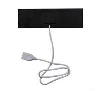 QuivyLivy Kit de chargeur de panneau solaire monocristallin avec sortie USB 1 W 5 V pour batterie de 3,7 V, banque d'alimentation portable pour ventilateur lumineux