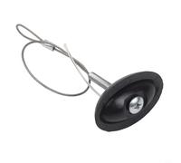 QuivyLivy Kit de réparation de pneu de flanc, patch de pneu de paroi latérale, kit de réparation de pneu de VTT, UTV SXS, tondeuse à gazon, tracteur, remorques, patch de 3,8 cm (noir)