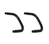 QuivyLivy Lot de 2 poignées avant pour tondeuse à gazon, design incurvé, noir, compatible avec HS81 Series HS81R HS81RC HS81T, contrôle stable pour les travaux de jardin