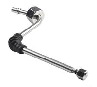 QuivyLivy Machine à café en acier inoxydable avec tige à vapeur de 6 mm et raccord de 6 mm, compatible avec EC680 EC685 et plusieurs machines à expresso (1 trou)