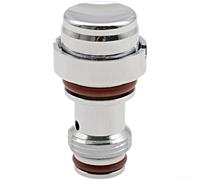 QuivyLivy Noyau de valve de gonflage BCD, remplacement de valve de plongée en laiton, pièces de réparation d'engrenage de plongée, bobine de compensateur de flottabilité, valve d'air chromée