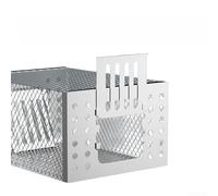 QuivyLivy Piège à rongeurs réutilisable pour l'intérieur - Cage automatique en fer galvanisé avec porte à sens unique, sans produits chimiques - Contrôle de la souris, solution antiparasitaire pour