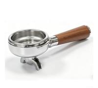 QuivyLivy Poignée porte-filtre pour machine à café Petrus 3888 3992, en acier inoxydable 304 avec poignée en bois de santal rouge, accessoires à double bec