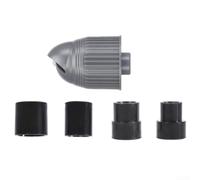 QuivyLivy Pompe de circulation rotative à 360 degrés pour aquarium avec adaptateurs Gris Noir