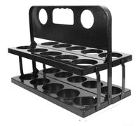 QuivyLivy Porte-bouteille d'eau de grande capacité pour les équipes de | Structure de support portable, installation facile sur le côté, base stable, convient aux groupes de cyclistes