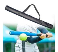 QuivyLivy Sac de transport double usage pour chauve-souris en nylon et cuir | Option de longueur de 78 cm, qualité professionnelle, poignée confortable, léger pour les voyages, le sport