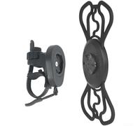 QuivyLivy Support de téléphone pour vélo pour téléphones de 4,7 à 6,9 | Support d'ordinateur de vélo pour Garmin, matériau en nylon et silicone, absorption des chocs pour vélo de route et VTT