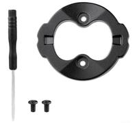 QuivyLivy Support pour ordinateur de vélo en alliage d'aluminium | Pour Garmin Edge 540 840 1050, GPS léger Base fixe avec vis