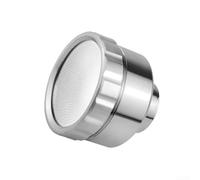 QuivyLivy Tête d'arrosage en acier inoxydable pour jardin, taille 48 x 49,5 mm avec filtre à mailles 400/2000, buse à connexion rapide pour une distribution uniforme de l'eau dans les pelouses (maille