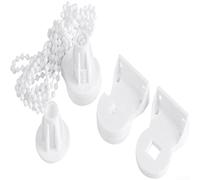 QuivyLivy Tête de commande de volet roulant en plastique de 25 mm avec chaîne de perles de 3 m pour un remplacement responsable, compatible avec la plupart des stores enrouleurs