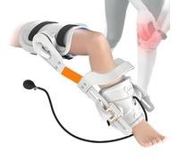 Quixnova Appareil de rééducation du Genou, Machine CPM pour soulager la raideur du Genou et favoriser la récupération Post-opératoire, extenseur de Jambes réglable de -10° à 140°