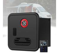 Quixnova Chauffe-Eau instantané à gaz pour Camping-Car, 6 L/Min, 55 000 BTU, Double Sortie, idéal pour Le Camping, Les Voyages, Le Lavage des Animaux, avec télécommande C