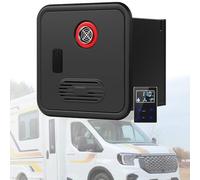 Quixnova Chauffe-Eau instantané sans réservoir pour VR de 55 000 BTU, Chauffe-Eau instantané au Propane de 8 L/Min avec température réglable de 95 à 124 °F (35 à 51 °C) Black