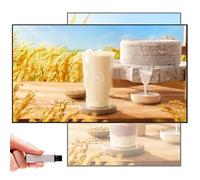 Quixnova Écran d'affichage numérique Mural 18,5''/21,5''/23,6''/27''/32''/43''/49'', Lecteur multimédia publicitaire, Moniteur LCD Commercial pour Restaurants, cafés, Salons et magasins 18.5inch