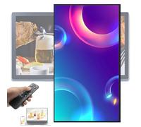 Quixnova Écrans d'affichage numérique 27/32/43/49 Pouces pour borne Interactive intérieure, Lecteur multimédia publicitaire, écran publicitaire Commercial Mural Grand Format 32inch