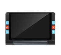 Quixnova Loupe vidéo numérique, loupe vidéo électronique Portable, Aide à la Lecture pour Lire, écrire, visualiser des Cartes, des Livres - Grand écran de 8 Pouces,Black