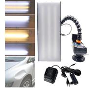 Quixnova PDR Light Outils de débosselage sans Peinture, Panneau de Lampe de débosselage de Voiture 18 V, Outils de débosselage de Voiture, lumière LED, Batterie 6000 amh
