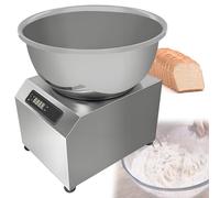 Quixnova Pétrin électrique Professionnel 1800 W/2200 W, Bol en Acier Inoxydable Grande capacité 5 kg/8 kg, pétrin à Double Rotation pour Boulangerie, Pizzeria, Restaurant 5kg