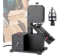 Quixnova Scie à Ruban Professionnelle pour Petits ateliers, scie à Ruban pour Le Travail du Bois, pour la découpe, Le Polissage et Le ponçage, Petit Outil de découpe pour Le Bricolage à Domicile