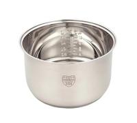 Quixpszto Cuve intérieure de cuiseur à Riz en Acier Inoxydable 304 de 3 L, 4 L et 5 L, Compatible avec Le cuiseur à Riz Redmond RMC-P350.(4L High:12.8cm)