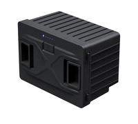 Quixpszto Réfrigérateur de Voiture avec Batterie Lithium intégrée 15600 mAh, Amovible, Compatible avec Alpicool TA/TAW/TS/TW/TWW/P8/CX 12/24 V CC 120 à 240 V CA(Nero)