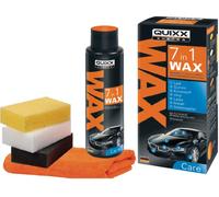 QUIXX 7in1 Cire Kit Auto-Versiegelung Leder-Pflege Scheinwerfer-Pflege Jantes