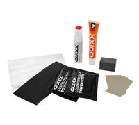 Quixx, kit de réparation des impacts de pierres, couleur:rouge