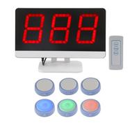 Quiz Buzzer Système sonore avec télécommande et moniteur, 4 à 10 boutons de réponse pour jeux interactifs, concours éducatifs, 10 boutons