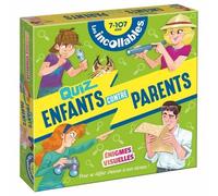 Boîte Quiz - Incollables - Enfants vs Parents - Énigmes Visuelles: Énigmes visuelles