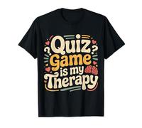 Quiz Game is My Therapy Puzzle de Nerd - T-Shirt