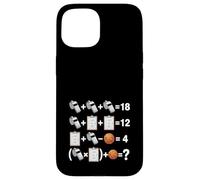 Quiz mathématiques entraîneur de Basket-Ball Coque pour iPhone 15