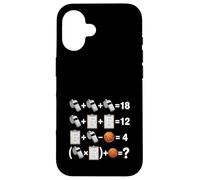 Quiz mathématiques entraîneur de Basket-Ball Coque pour iPhone 16